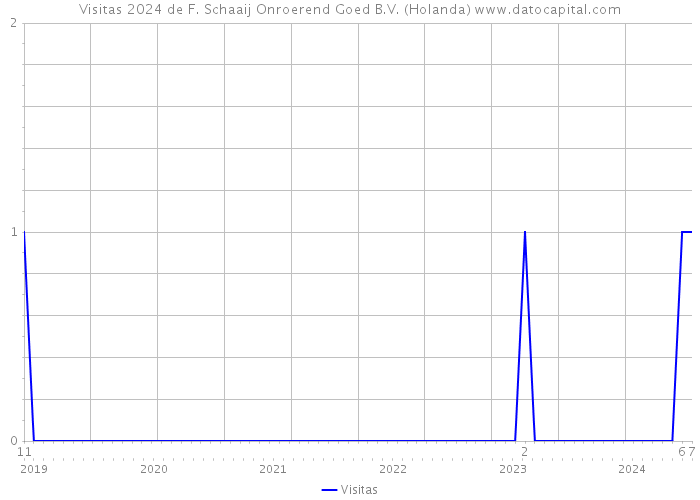 Visitas 2024 de F. Schaaij Onroerend Goed B.V. (Holanda) 