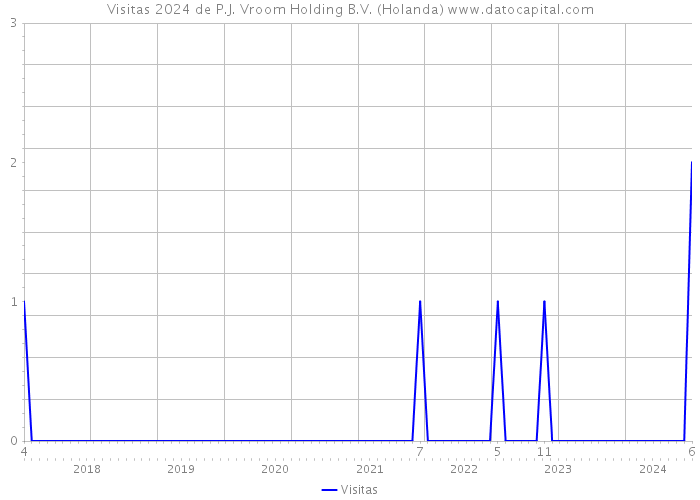 Visitas 2024 de P.J. Vroom Holding B.V. (Holanda) 