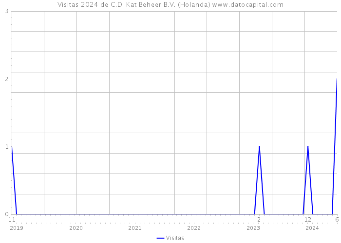 Visitas 2024 de C.D. Kat Beheer B.V. (Holanda) 