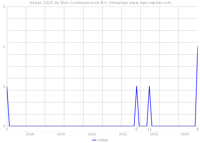 Visitas 2024 de Slim Communiceren B.V. (Holanda) 