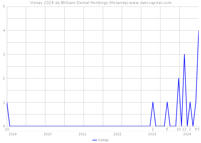 Visitas 2024 de Blilliant Dental Holdings (Holanda) 
