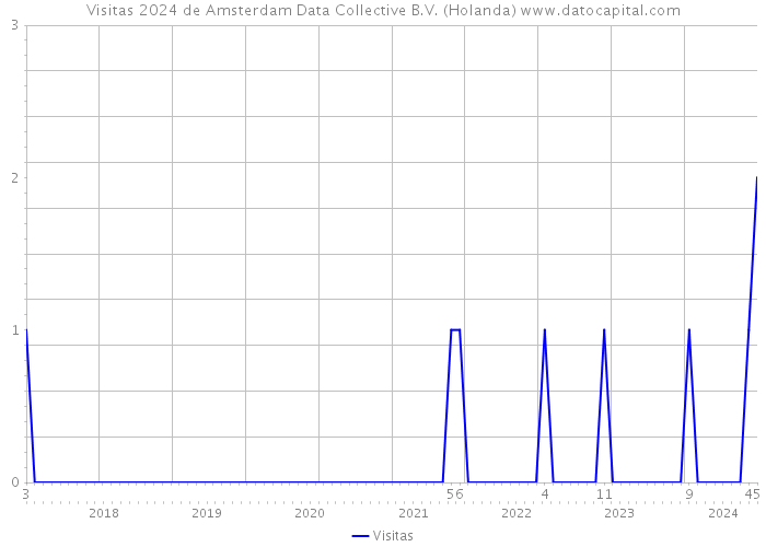 Visitas 2024 de Amsterdam Data Collective B.V. (Holanda) 