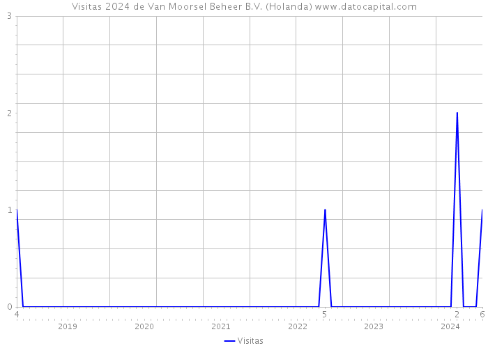 Visitas 2024 de Van Moorsel Beheer B.V. (Holanda) 