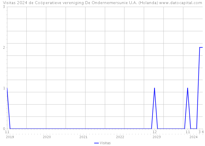 Visitas 2024 de Coöperatieve vereniging De Ondernemersunie U.A. (Holanda) 