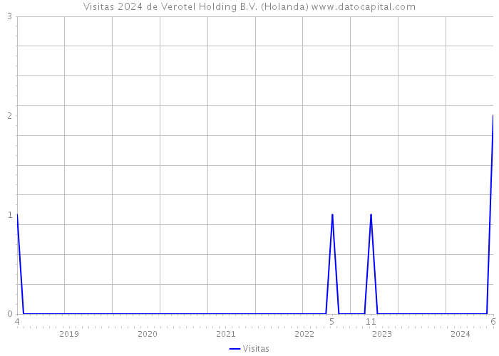 Visitas 2024 de Verotel Holding B.V. (Holanda) 