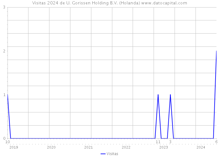 Visitas 2024 de U. Gorissen Holding B.V. (Holanda) 