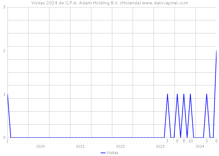 Visitas 2024 de G.P.A. Adam Holding B.V. (Holanda) 