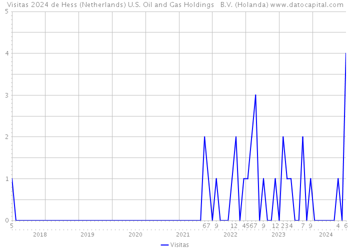 Visitas 2024 de Hess (Netherlands) U.S. Oil and Gas Holdings B.V. (Holanda) 
