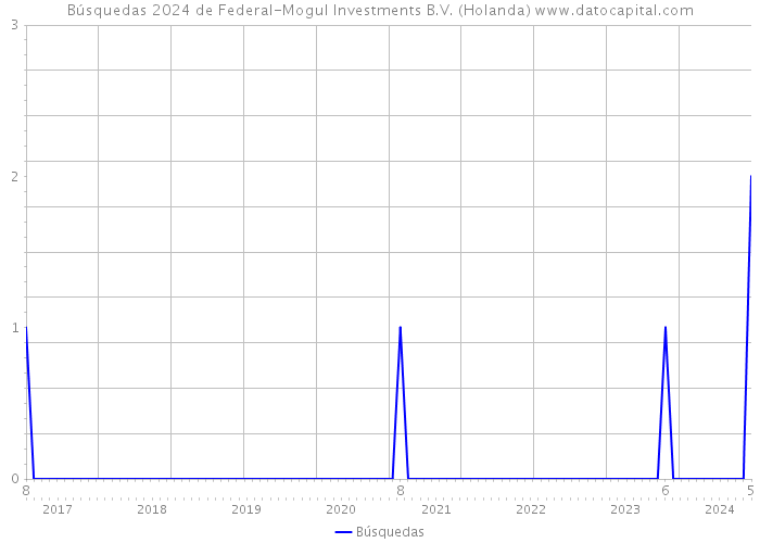 Búsquedas 2024 de Federal-Mogul Investments B.V. (Holanda) 