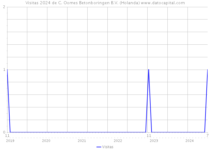 Visitas 2024 de C. Oomes Betonboringen B.V. (Holanda) 