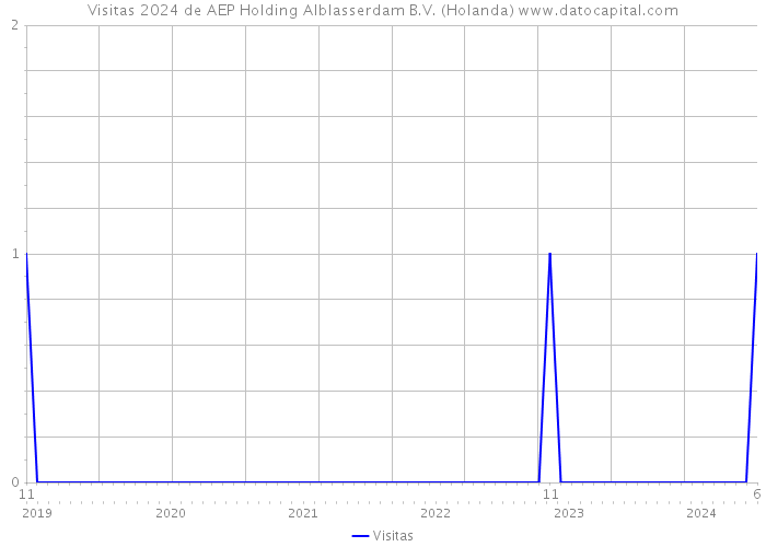Visitas 2024 de AEP Holding Alblasserdam B.V. (Holanda) 