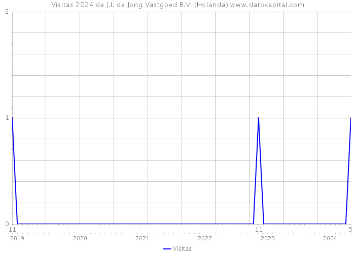 Visitas 2024 de J.I. de Jong Vastgoed B.V. (Holanda) 
