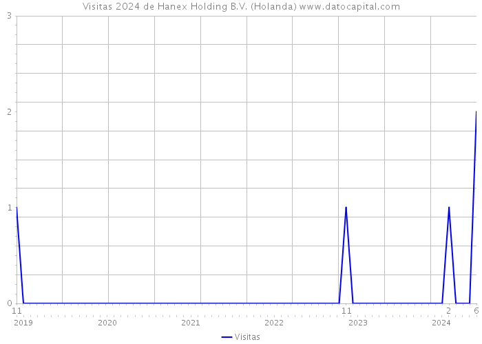 Visitas 2024 de Hanex Holding B.V. (Holanda) 