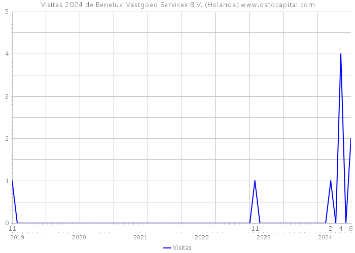 Visitas 2024 de Benelux Vastgoed Services B.V. (Holanda) 