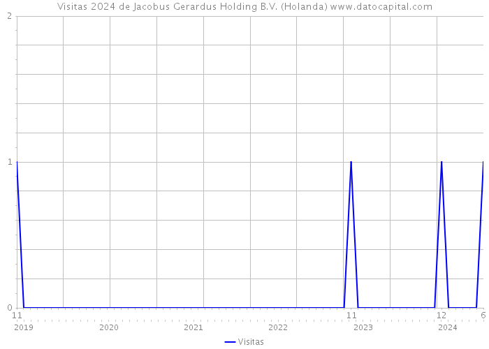 Visitas 2024 de Jacobus Gerardus Holding B.V. (Holanda) 