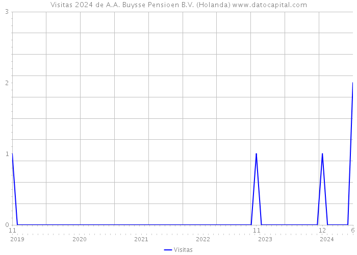 Visitas 2024 de A.A. Buysse Pensioen B.V. (Holanda) 