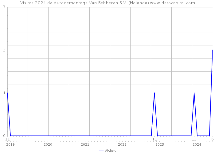 Visitas 2024 de Autodemontage Van Bebberen B.V. (Holanda) 