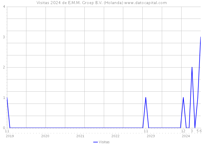 Visitas 2024 de E.M.M. Groep B.V. (Holanda) 