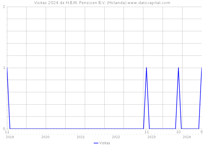 Visitas 2024 de H.B.M. Pensioen B.V. (Holanda) 