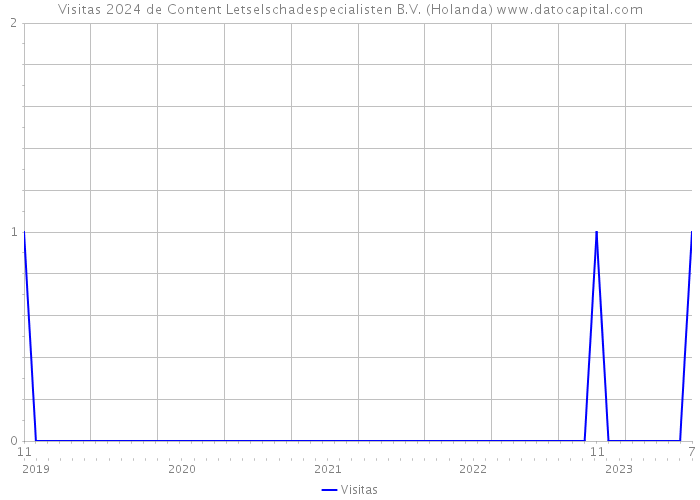 Visitas 2024 de Content Letselschadespecialisten B.V. (Holanda) 