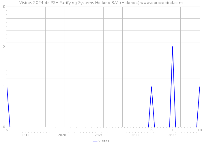 Visitas 2024 de PSH Purifying Systems Holland B.V. (Holanda) 