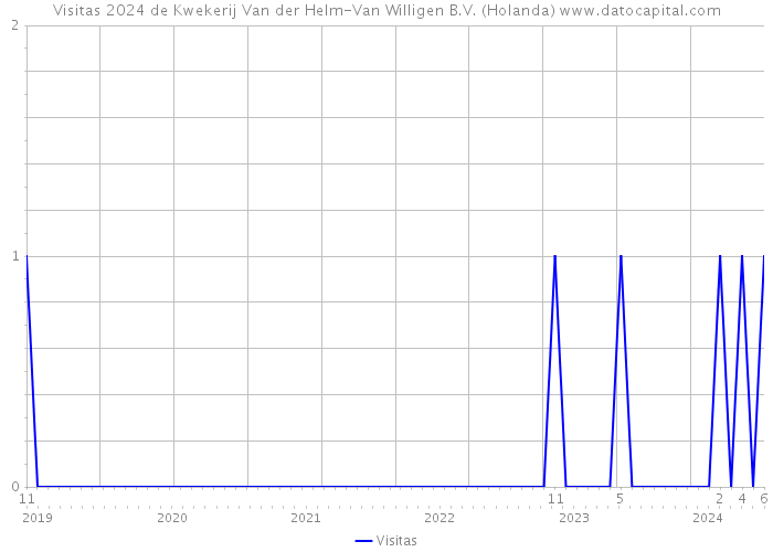 Visitas 2024 de Kwekerij Van der Helm-Van Willigen B.V. (Holanda) 