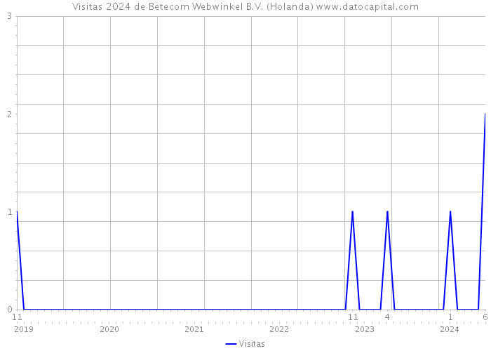 Visitas 2024 de Betecom Webwinkel B.V. (Holanda) 