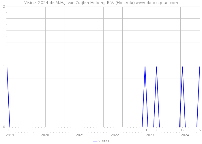 Visitas 2024 de M.H.J. van Zuijlen Holding B.V. (Holanda) 