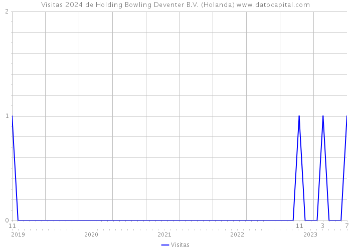 Visitas 2024 de Holding Bowling Deventer B.V. (Holanda) 