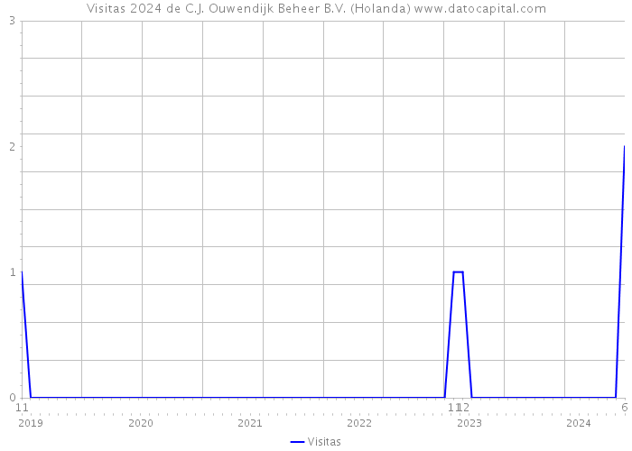 Visitas 2024 de C.J. Ouwendijk Beheer B.V. (Holanda) 