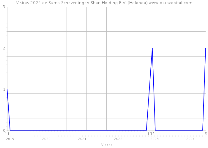 Visitas 2024 de Sumo Scheveningen Shan Holding B.V. (Holanda) 