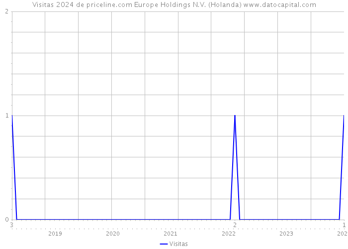 Visitas 2024 de priceline.com Europe Holdings N.V. (Holanda) 