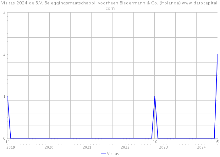 Visitas 2024 de B.V. Beleggingsmaatschappij voorheen Biedermann & Co. (Holanda) 