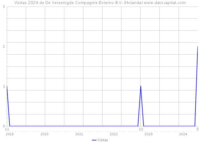 Visitas 2024 de De Vereenigde Compagnie Externo B.V. (Holanda) 
