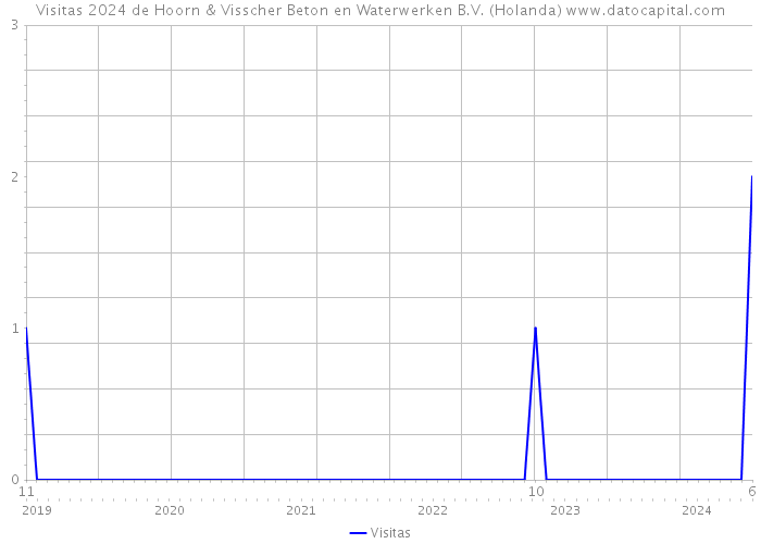 Visitas 2024 de Hoorn & Visscher Beton en Waterwerken B.V. (Holanda) 