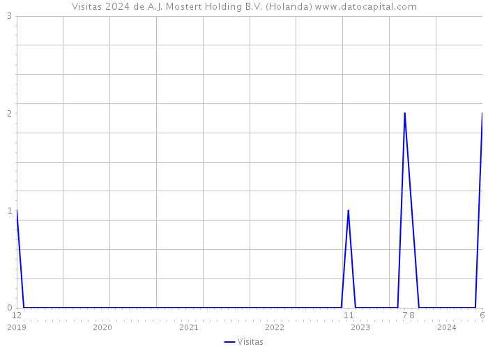 Visitas 2024 de A.J. Mostert Holding B.V. (Holanda) 