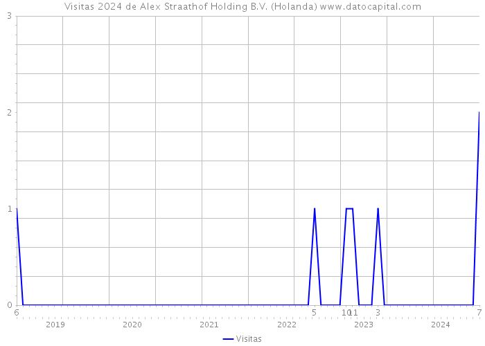 Visitas 2024 de Alex Straathof Holding B.V. (Holanda) 