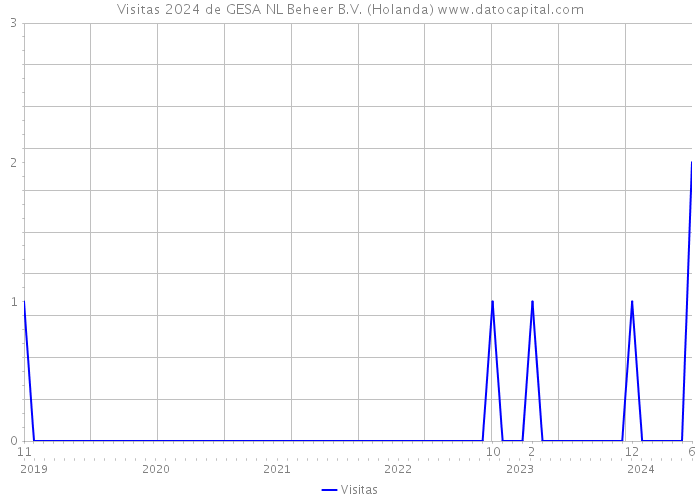 Visitas 2024 de GESA NL Beheer B.V. (Holanda) 