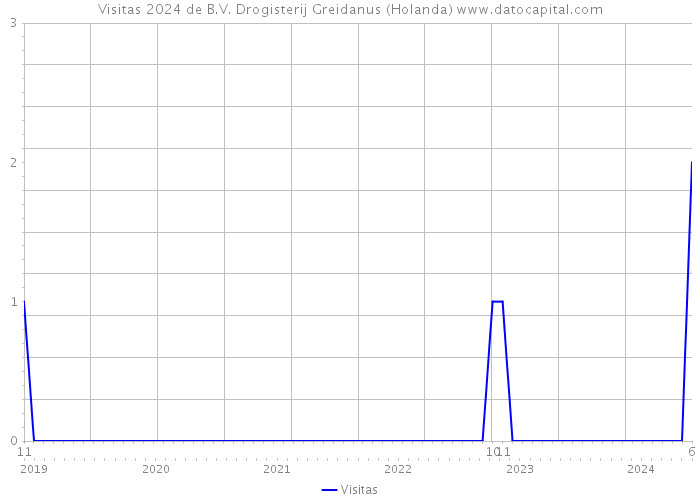 Visitas 2024 de B.V. Drogisterij Greidanus (Holanda) 