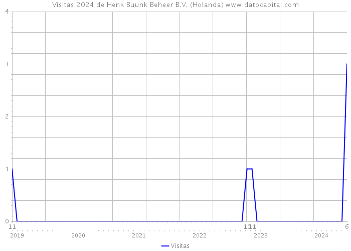 Visitas 2024 de Henk Buunk Beheer B.V. (Holanda) 