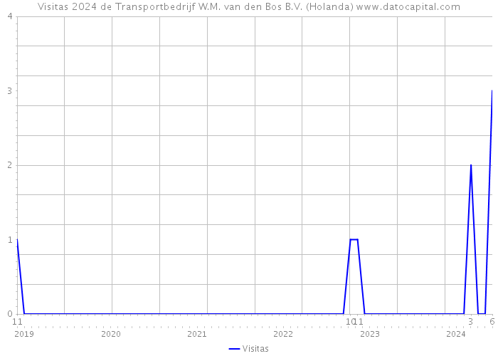 Visitas 2024 de Transportbedrijf W.M. van den Bos B.V. (Holanda) 