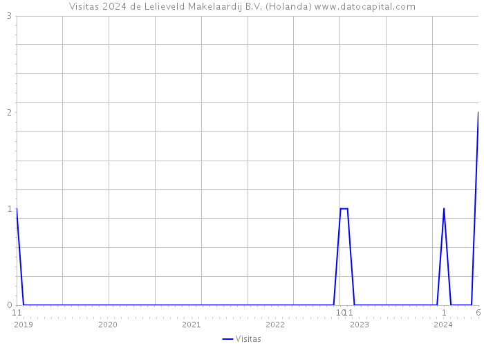 Visitas 2024 de Lelieveld Makelaardij B.V. (Holanda) 