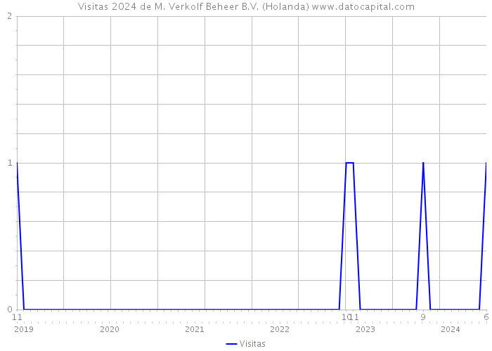 Visitas 2024 de M. Verkolf Beheer B.V. (Holanda) 