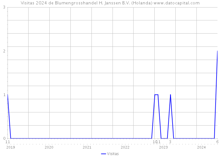 Visitas 2024 de Blumengrosshandel H. Janssen B.V. (Holanda) 