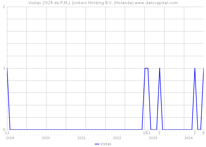 Visitas 2024 de P.M.J. Jonkers Holding B.V. (Holanda) 