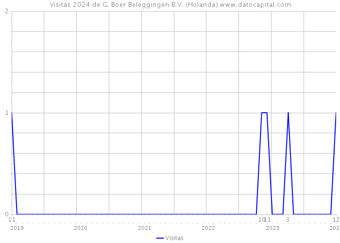 Visitas 2024 de G. Boer Beleggingen B.V. (Holanda) 