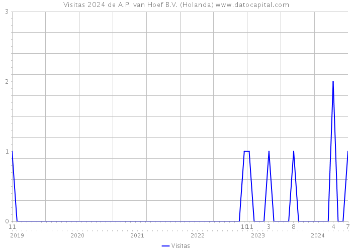 Visitas 2024 de A.P. van Hoef B.V. (Holanda) 