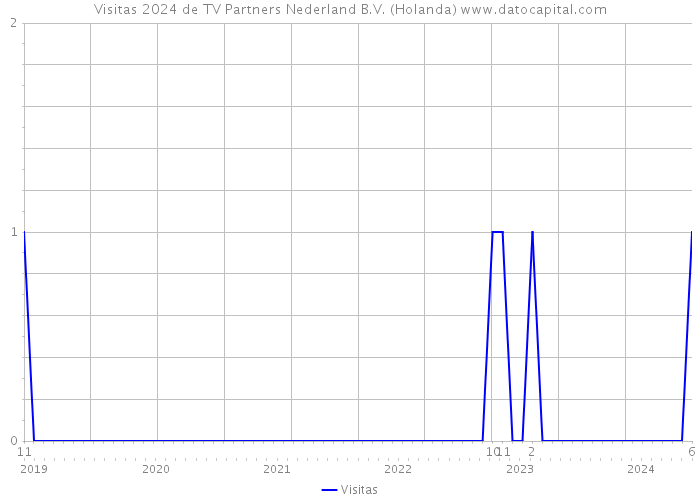 Visitas 2024 de TV Partners Nederland B.V. (Holanda) 