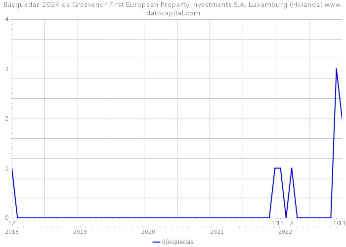 Búsquedas 2024 de Grosvenor First European Property Investments S.A. Luxemburg (Holanda) 