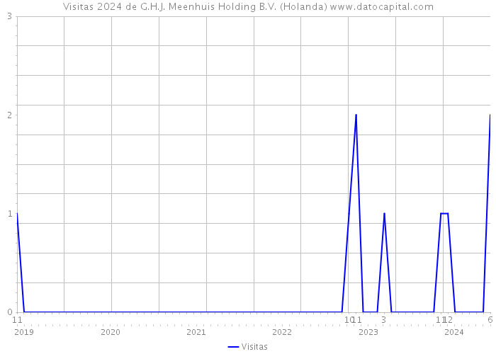 Visitas 2024 de G.H.J. Meenhuis Holding B.V. (Holanda) 